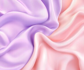 Fototapeta premium A delicate peach and lavender gradient background. Featuring soft peaches, pastel lavenders, and pale pinks