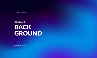 Abstract liquid background. Gradient mesh. Effect blend dark color. Blurred fluid colorful mix. Modern design template for web cover, ad banner, social media, header, presentation. Vector image EPS