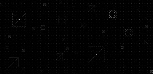 Obraz premium Abstract digital technology overlay white. Vector illustration