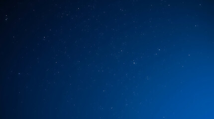 blue night sky milky way and star on dark background with noise and grain, Created with generative AI.