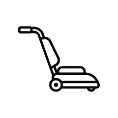 vacuum cleaner icon vector design template simple and clean