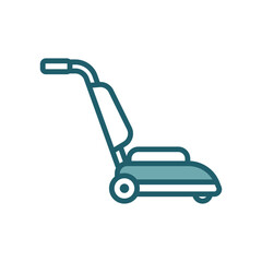 vacuum cleaner icon vector design template simple and clean