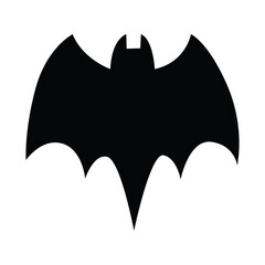 bat silhouette icon transparent background