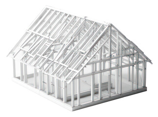 PNG Simple house roof construction blueprint architectural architecture.