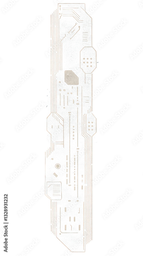 Poster png a single futuristic coding element futuristic background black.