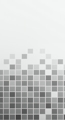 Gradient Gray Pixel Mosaic: Modern Abstract Background, Subtle Color Palette for Digital Art & Design, Pixelated Texture