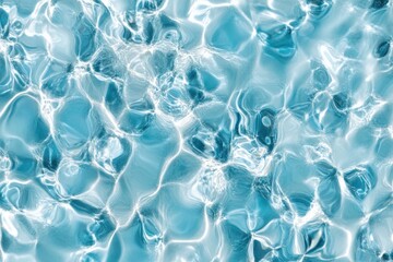 Stunning Abstract Blue Water Design