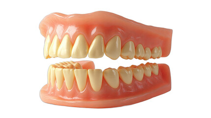 Fototapeta premium Realistic dental model with teeth