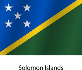 Flag of the country Saint Martin on a white background