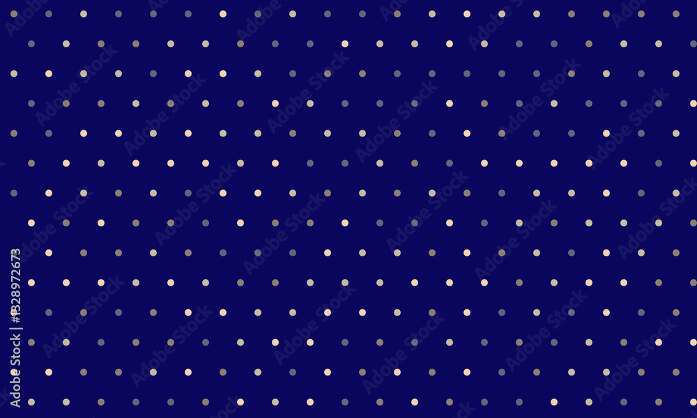 Poster elegant navy blue background adorned with a subtle polka dot pattern. perfect for websites, presenta