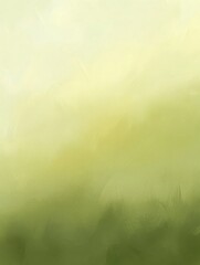A muted green to pale yellow gradient background. Featuring soft green tones, light yellow hues, and subtle whites