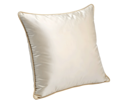 Ivory Satin Elegance Soft ivory, satin finish, isolated on a white transparent background, high-quality cutout, perfect for digital and print use