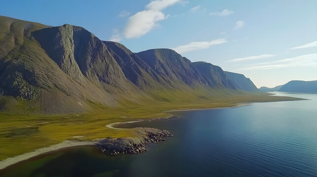 
Torngat Mountains National Park, Newfoundland and Labrador &ndash; Remote Arctic wilderness, lake and mountains