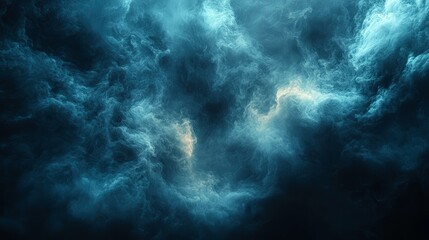 Fototapeta premium smoke on black background