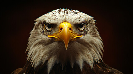 Fototapeta premium american bald eagle
