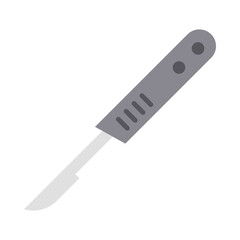 Scalpel flat icon