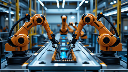 AI-Powered Robotic Factory