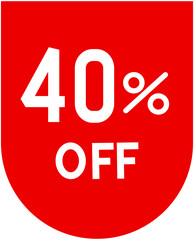 40% discount coupon