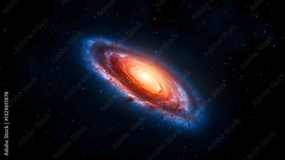Canvas Prints 3d abstract color explosion black hole gradient poster, abstract kv main visual business ppt backgro