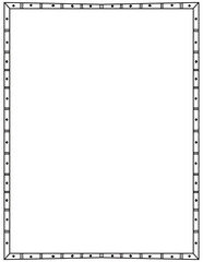 decorative borders, frame templates, and hand-drawn