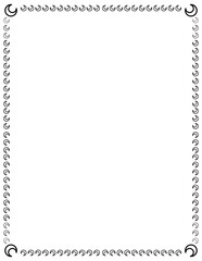 decorative borders, frame templates, and hand-drawn