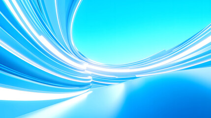 Blue conference kv main visual event main screen background design