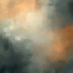 Obraz premium Serene abstract blends: pastel hues and textured layers in a soft gradient