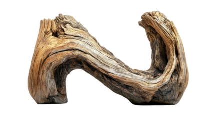Natural driftwood sculpture