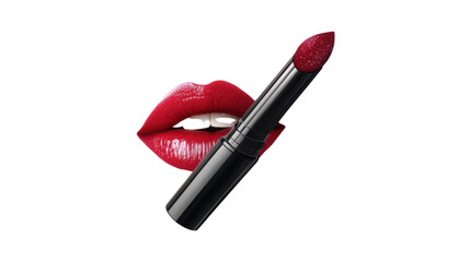 Obraz premium Lip plumper tube isolated on white background