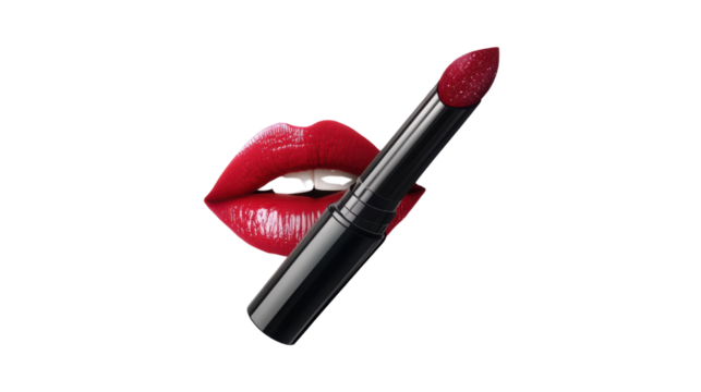 Lip plumper tube isolated on white background