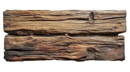 Old rustic texture isolated on white background