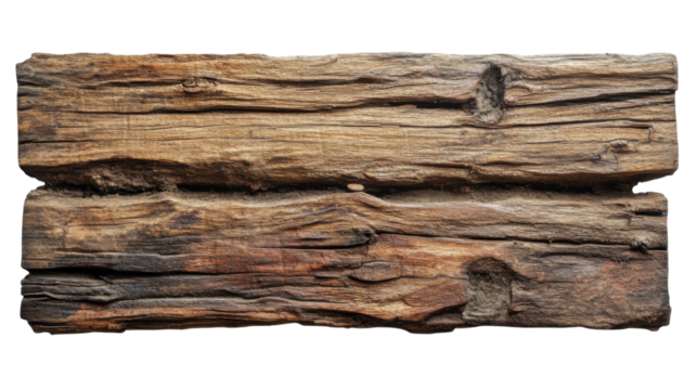 Old rustic texture isolated on white background