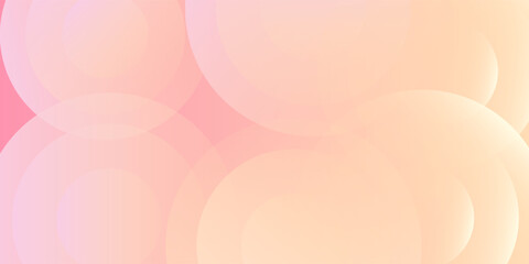 abstract background.modern.minimalist.pink and yellow gradations.circle effect.memphis.trendy. modern vector