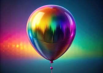 D-printed balloons with realistic designs, voiced by AI.