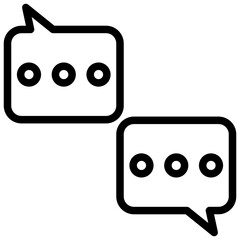 Communication Outline Icon