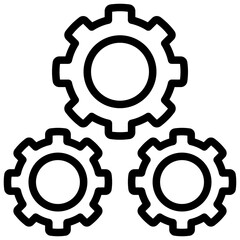 Automation Outline Icon