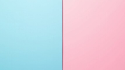 Fototapeta premium Pastel Blue and Pink Abstract Background A Simple, Elegant Design for Versatile Applications