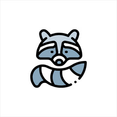 vector illustration of a cartoon panda