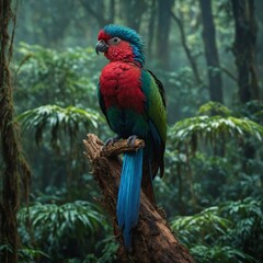 blue and yellow macaw