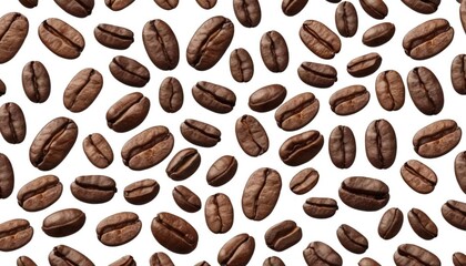 Rich Aromatic Coffee Beans: Macro Photography for Gourmet Branding food cafe menu drink    