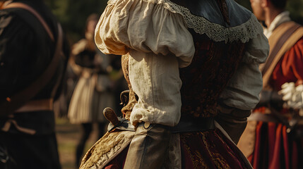 historical reenactments illustration