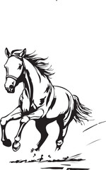 horse vector illustration