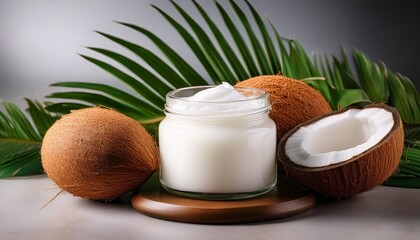 coconut milk and coconut