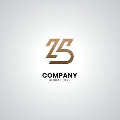 Obraz premium Modern Unique TB BT Lettermark Logo Design for Corporate Branding.