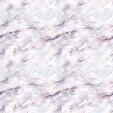 Seamless pattern with gentle watercolor. Fabric ornament with abstract smears. Marble texture.