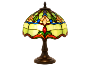 Realistic lamp isolated on transparent background