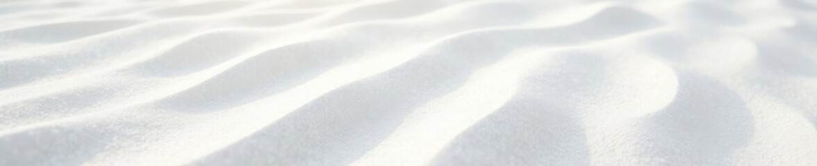 Obraz premium Undulating white sand, fine texture, wave pattern, fine-art, artistic, view