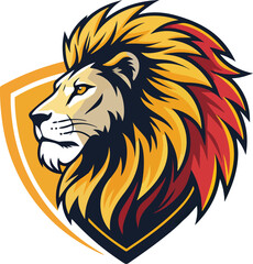  Unique Majestic Lion Illustration – Striking Vector Art