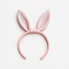 pink rabbit ear headband, playful fashion accessory perfect for parties or costumes, adds whimsical touch to any outfit
