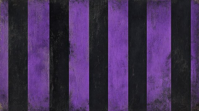 Grunge purple and black vertical stripes texture.